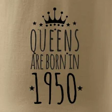 Queens are born in 1950