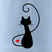 Zamilovaná mačka spredu