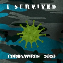 I Survived coronavirus 2020 I Survived coronavirus 2020