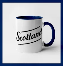 Scotland Vintage nápis Scotland Vintage nápis