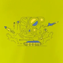 Stop war - Ukrajinské farby
