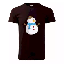 Snehuliak so šálom