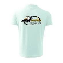 Bagrista v kruhu - vlastný nápis