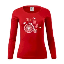 Crazy bike girl Crazy bike girl