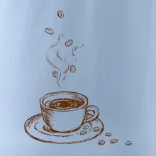 Hrnček plný čerstvej kávy