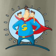 Otec superman - chlapec a chlapec