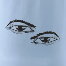 Párový motív - oko prižmúrené