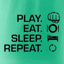 MMA eat sleep repeat