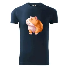 Morča - kreslené, bielo oranžové