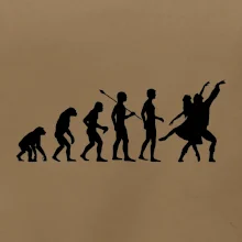 Evolúcia tanec - tancujúca dvojica