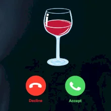 Víno volá (Pecka design)