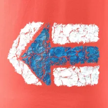 Párová turistická značka modrá Párová turistická značka modrá