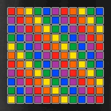 LGBT dúhový štvorec