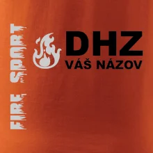 DHZ REFLEXNÉ (oheň, firesport, názov zboru - vlastný nápis)