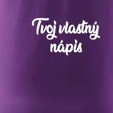 Tvoj vlastný nápis písací - na prsníku