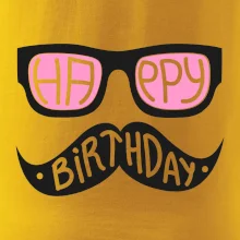 Mustache narozeniny - okuliare