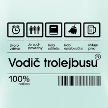 Čiarový kód - Vodič trolejbusu