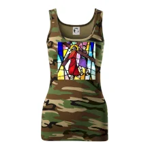 Vitráž - Ježiš a kríž