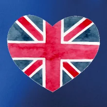 Britské srdce maľované