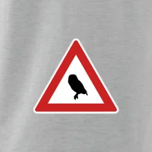 Dopravná značka - Pozor sova