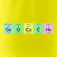 Geocache - periodická tabuľka