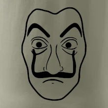 Maska do tlačiarne peňazí