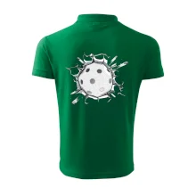 Florbal lopta v triku Florbal lopta v triku