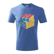 Rubikova kocka kreslená