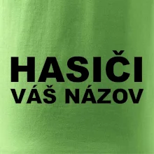 Hasiči nápis (názov zboru - vlastný nápis)