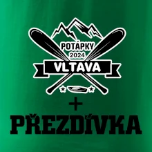 K vode - pádla hory (vlastný nápis)