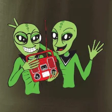 Ufo a rádio (Pecka design)