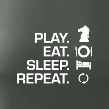 Eat sleep play - šach Eat sleep play - šach