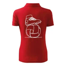 Futbalová lopta kopačka jedným ťahom Futbalová lopta kopačka jedným ťahom