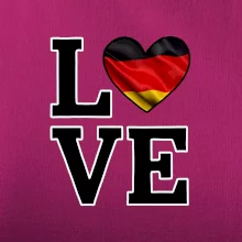 Love Nemecká vlajka