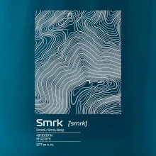 Smrk - vrstevnice v obdĺžniku