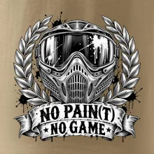 No Paint, No Game – motív s maskou