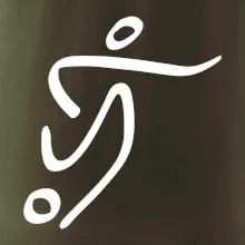 Fotbalista silueta Fotbalista silueta