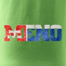 Slovenská vlajka - Váš nápis