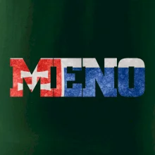 Slovenská vlajka - Váš nápis