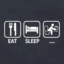 Eat sleep záchod