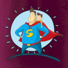 Táta superman - chlapec