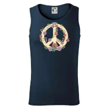 Peace symbol pieskový