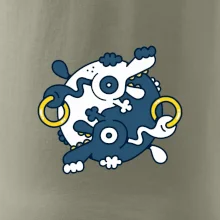 Yin & Yang abstraktné psy