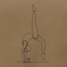 Gymnastika na rukách jedným ťahom