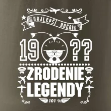 Zrodenie legendy pre pilota