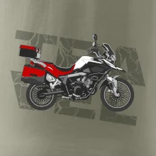 Cestovná enduro červená