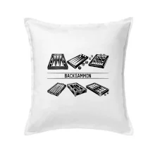 Backgammon čierny set