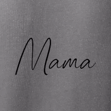 Nápis písací na prsiach - mama