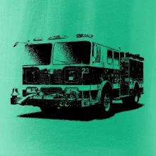 Hasičské auto americkej