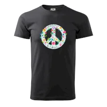 Peace and love symbol